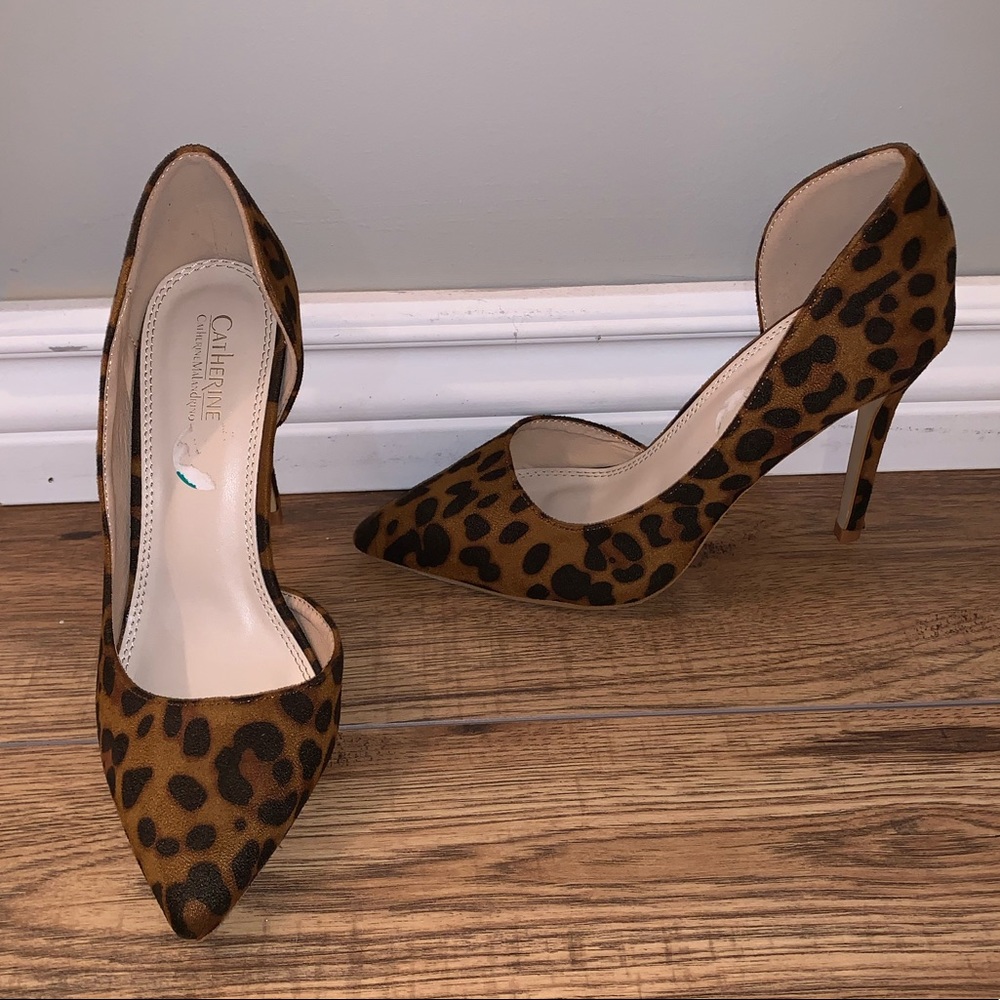 Cheetah print heels